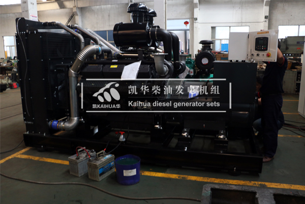 蘇州地產400KW上柴發電機組成功出廠