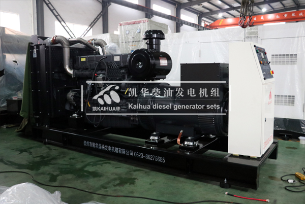 蘇州建設200KW上柴發電機組成功出廠